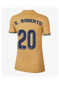 Fotbalové Dres Barcelona Sergi Roberto #20 Dámské Venkovní Oblečení 2022-23 Krátký Rukáv